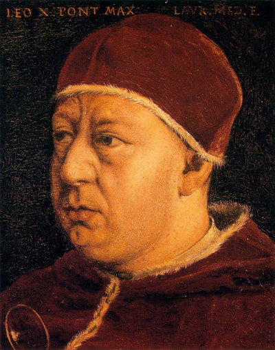 Pope Leo X Bronzino